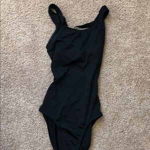 Black Natalie Leotard